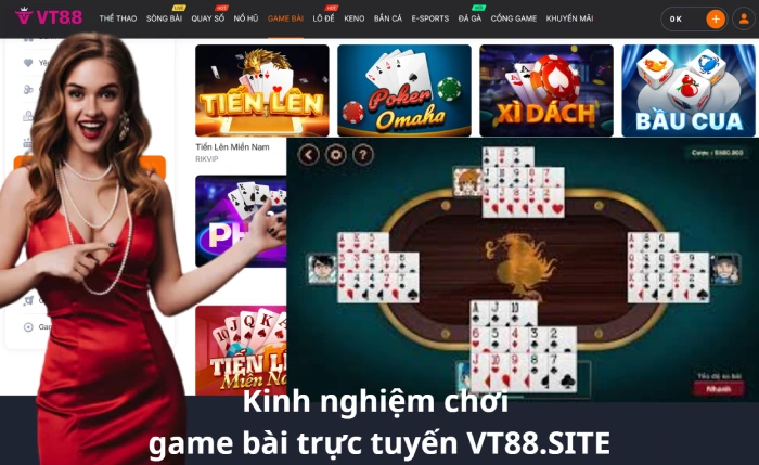 Kinh nghiệm chơi game bài VT88