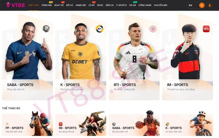Thể thao VT88