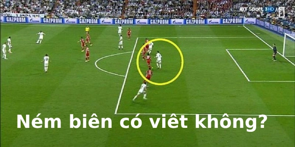 ném biên có việt vị không